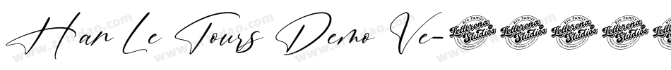 Han Le Tours Demo Ve字体转换